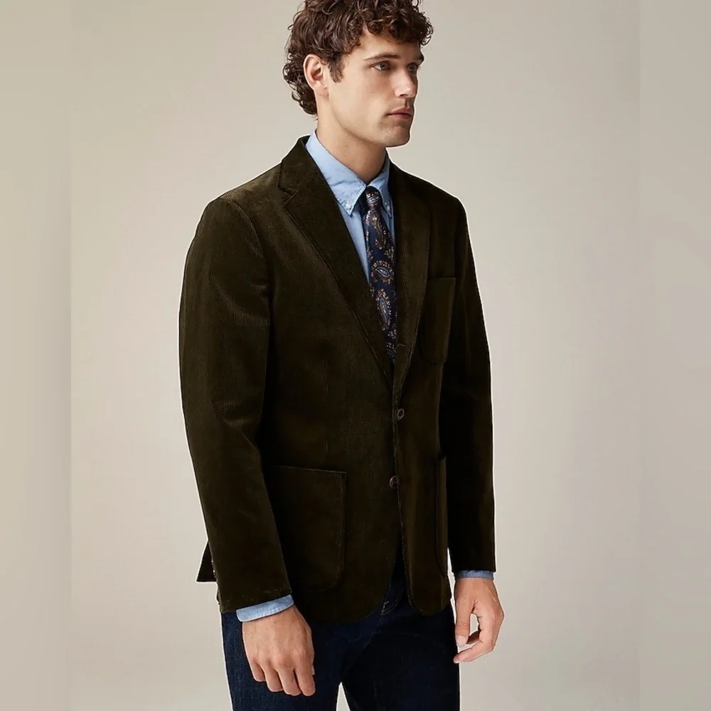 J Crew Crosby Classic-fit blazer in English cotton corduroy BZ628